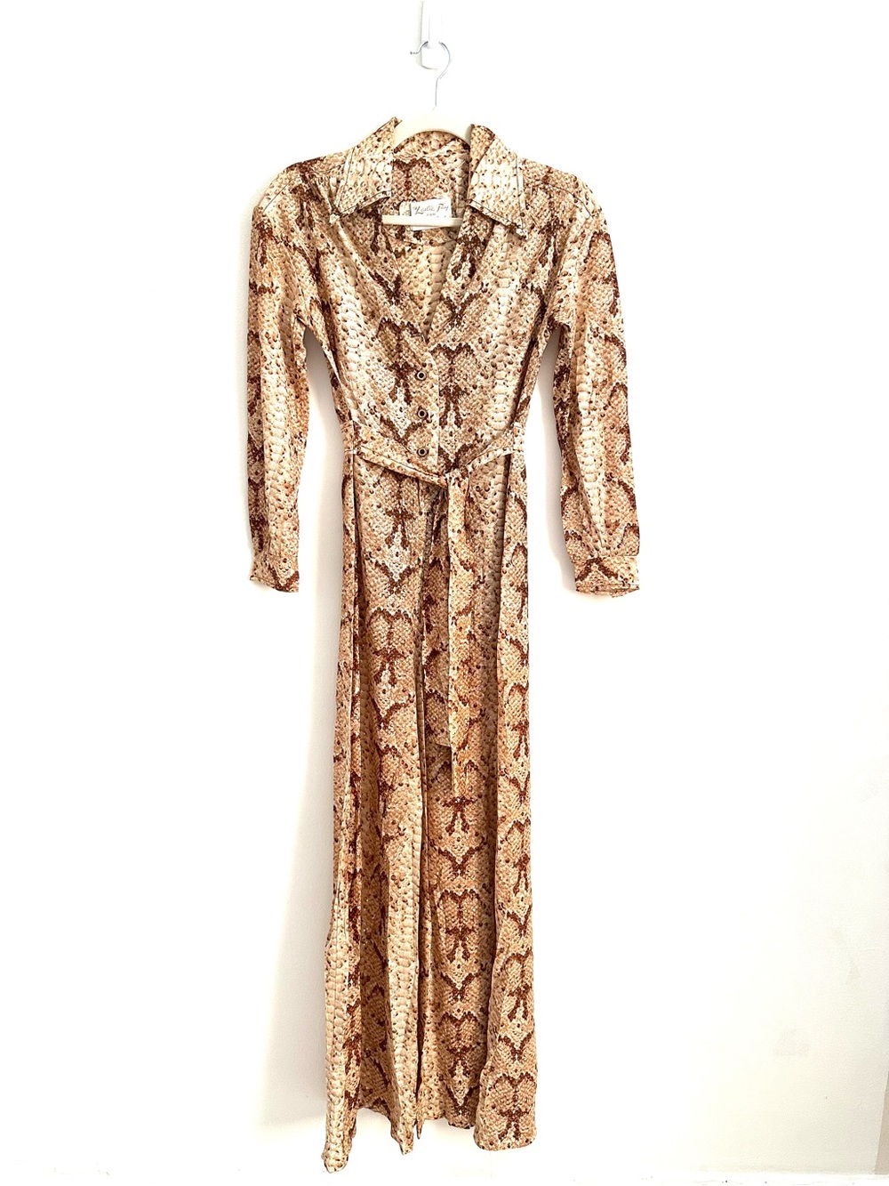 1970s Leslie Fay Jumpsuit